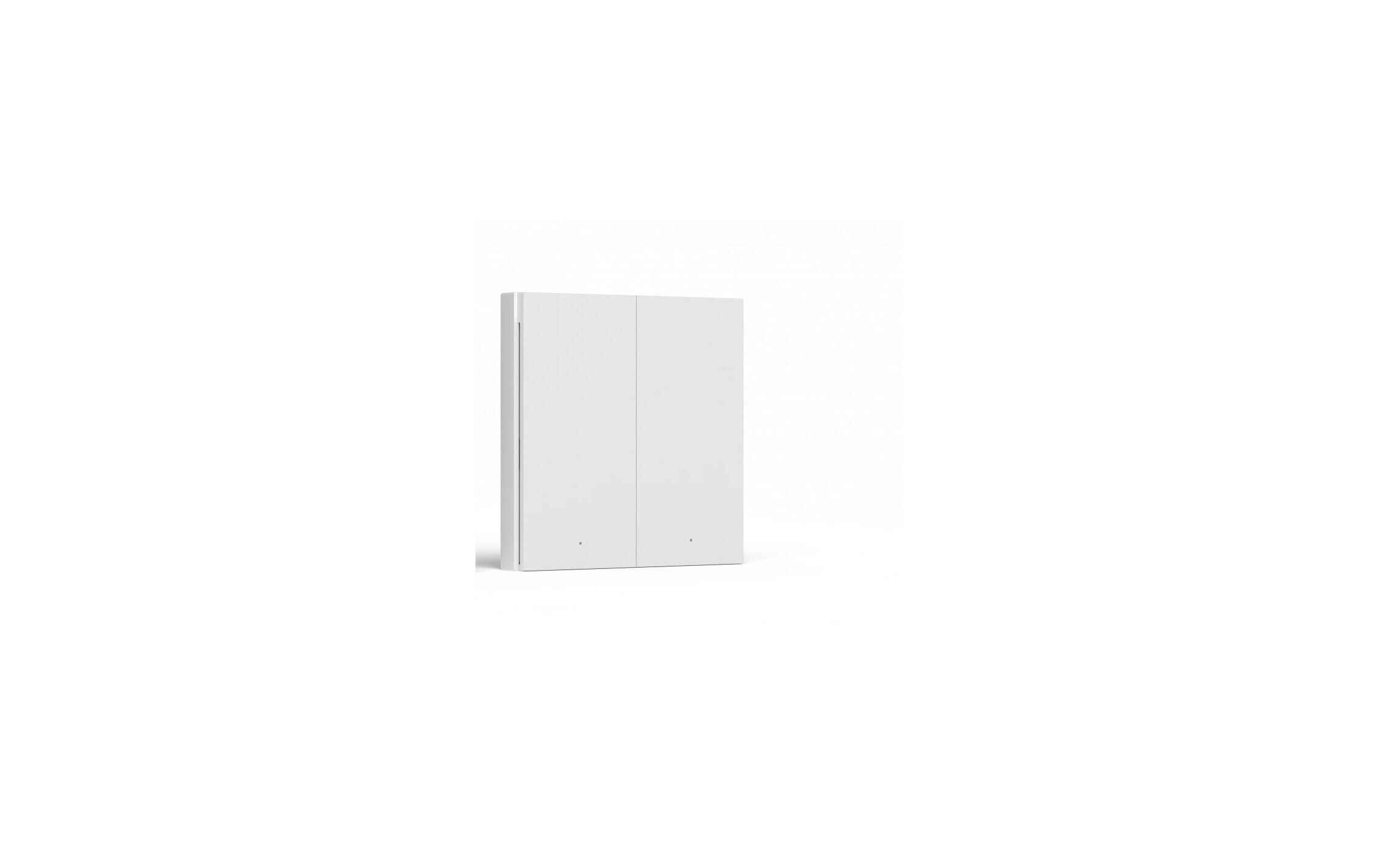 Doppel-Wippschalter ZigBee 3.0Drahtloser Wippenschalter zur Steuerung von Geräten
