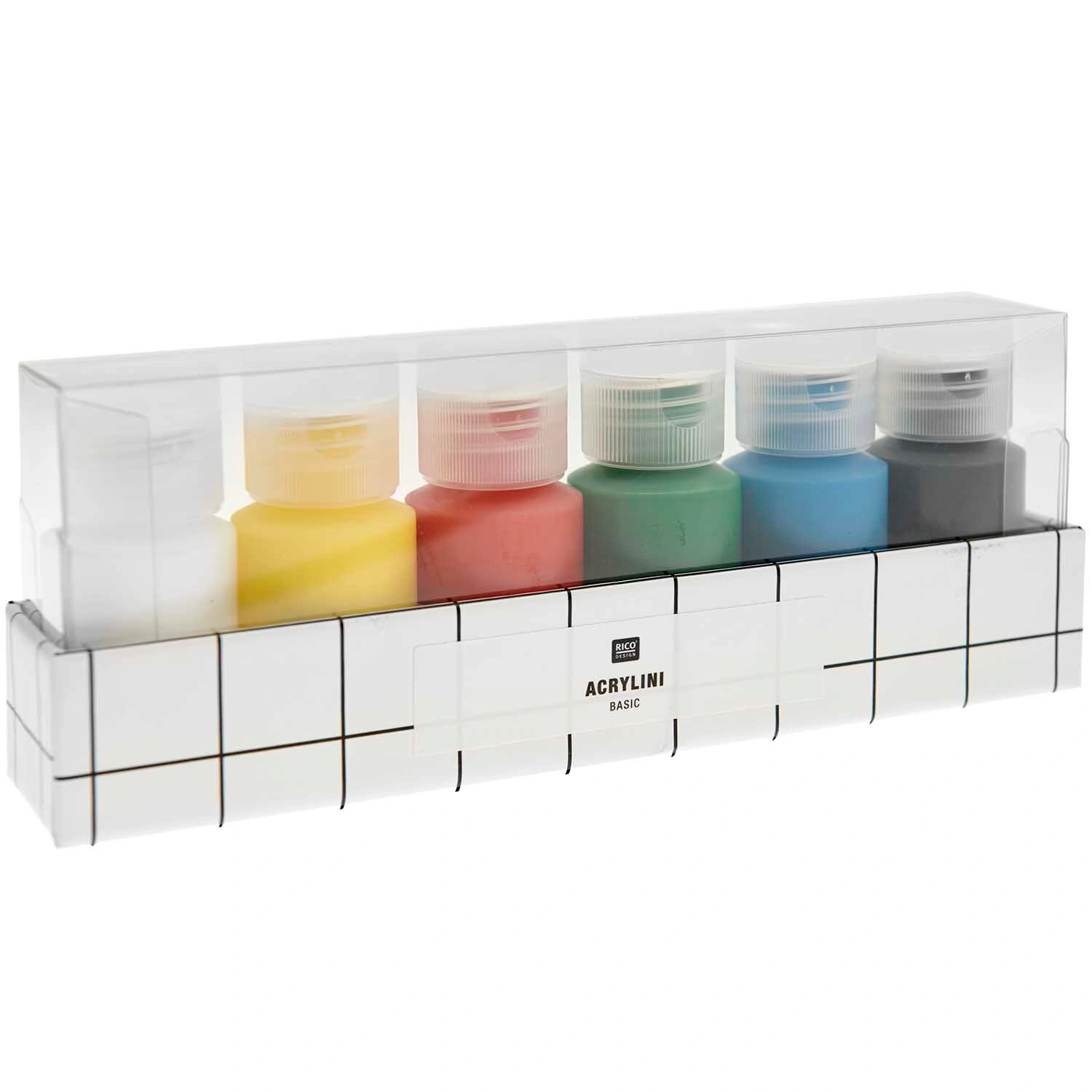 Acryl-Farben ACRYLINI (6x22ml) in basic colours