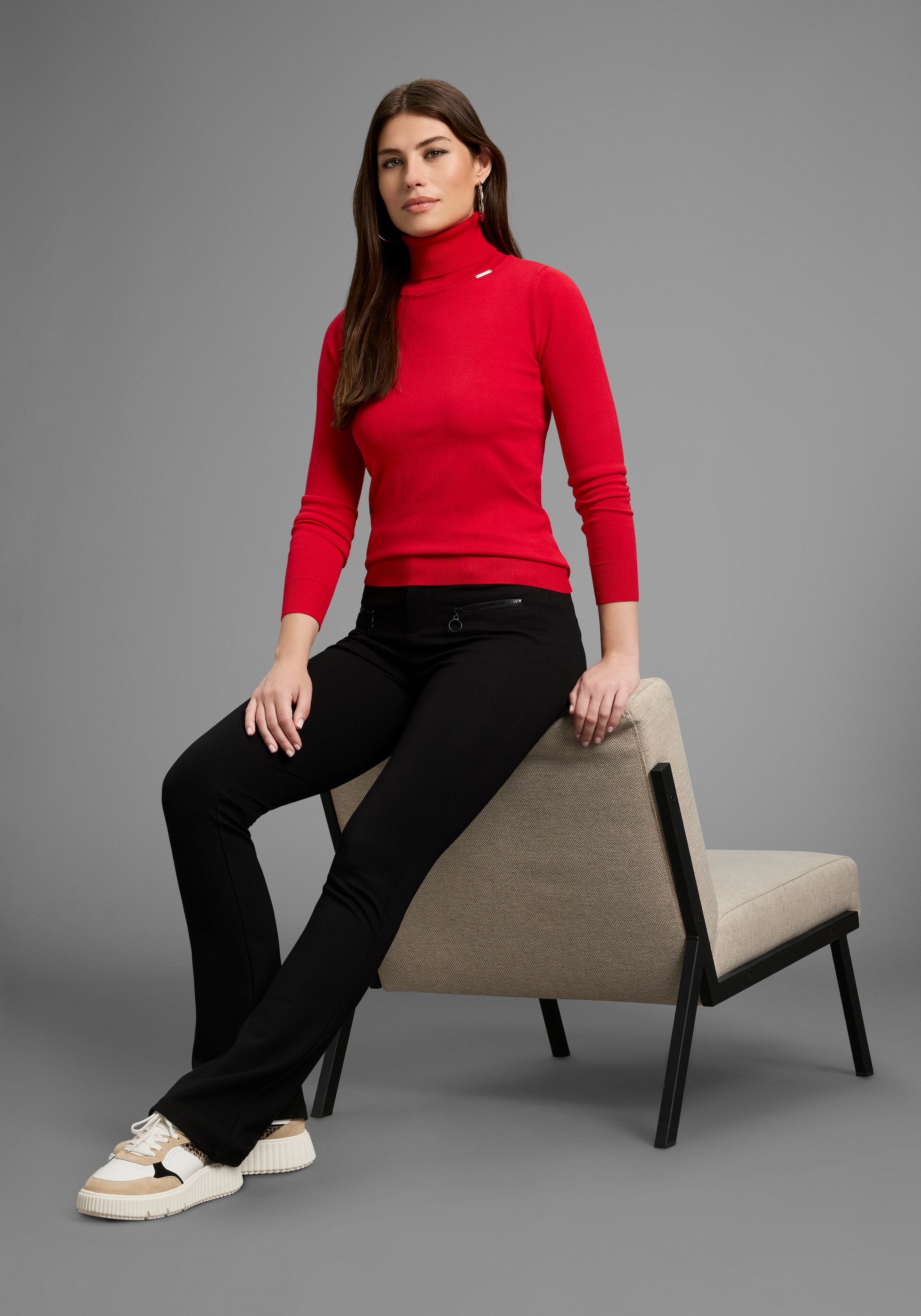 Bruno Banani Bootcuthose  mit Reissverschluss-Detail - NEUE KOLLEKTION