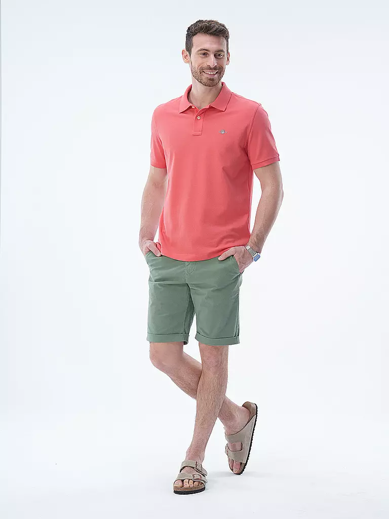 GANT Poloshirt Regular Fit koralle