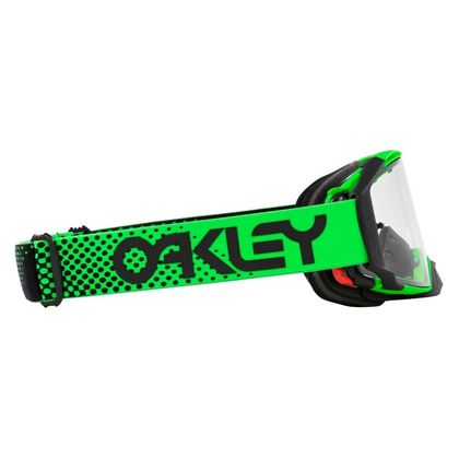 Masque cross Oakley AIRBRAKE MX MOTO GREEN ECRAN CLAIR 2024 - Vert