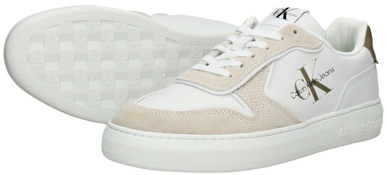 Calvin Klein Casual Cupsole Irregular lines wit