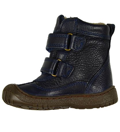 Bisgaard VinterStøvler - Ellis - Tex - Navy m. For/Velcro