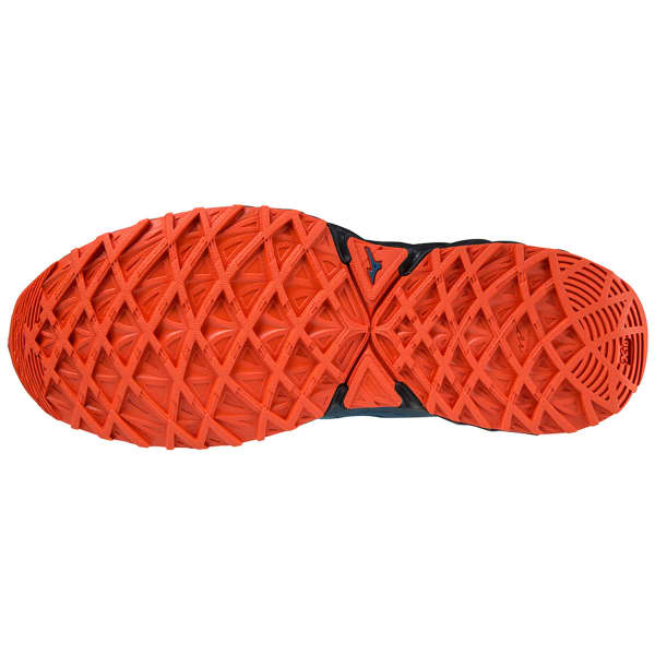 Chaussure trail MIZUNO WAVE IBUKI 3 GIBRALTAR SEA/ALGIERS BLUE/GRENADINE