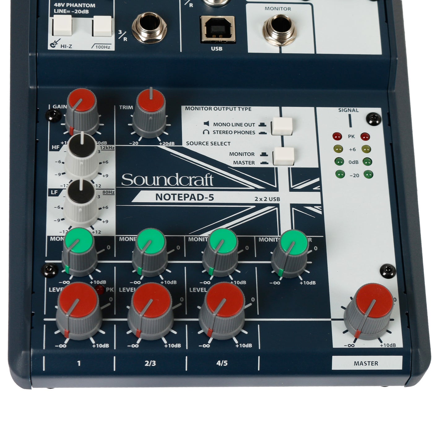Soundcraft Notepad-5 mengpaneel