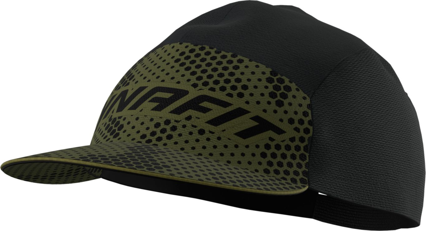 DynafitTrail Graphic Visor Cap - oliv