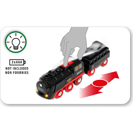 BRIO 33884 Batteridrevet damptog