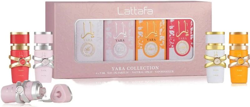 Lattafa - Yara Collection - Geurset - 4x5 ml - Dames