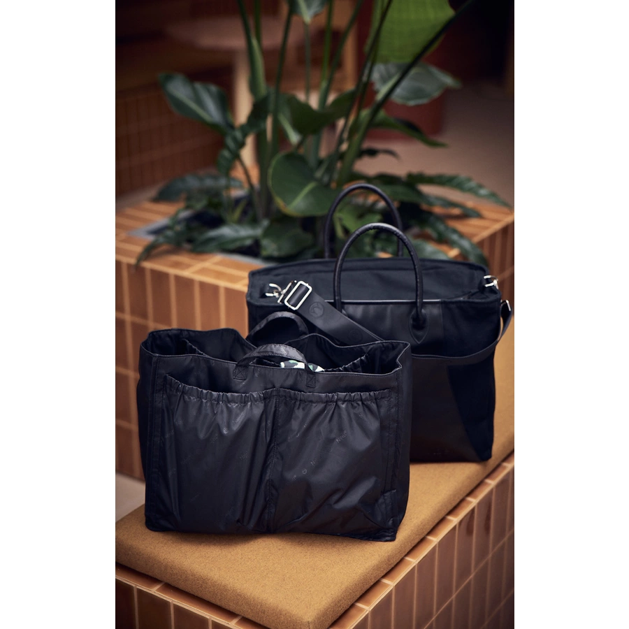Najell Wickeltasche mit Einsatz Matte Black