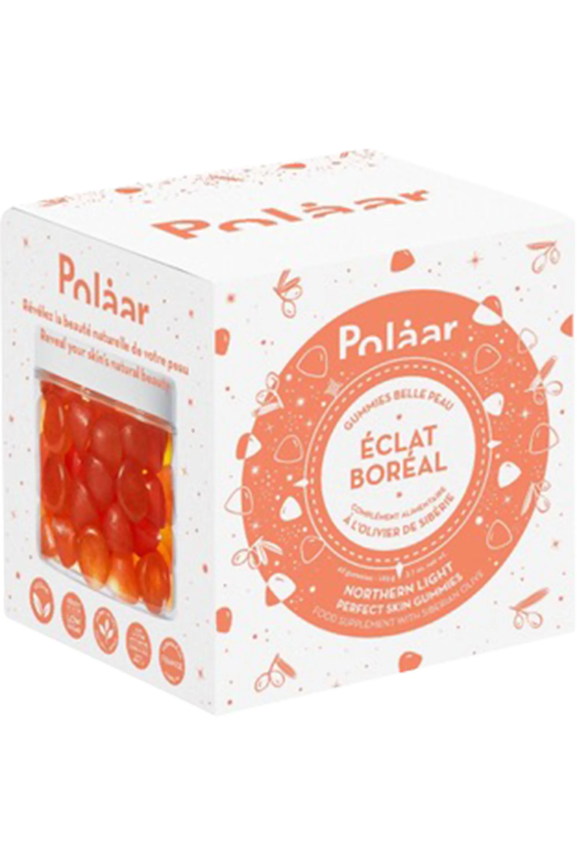 Polaar Gummies belle peau Eclat Boréal à l’Olivier de Sibérie
