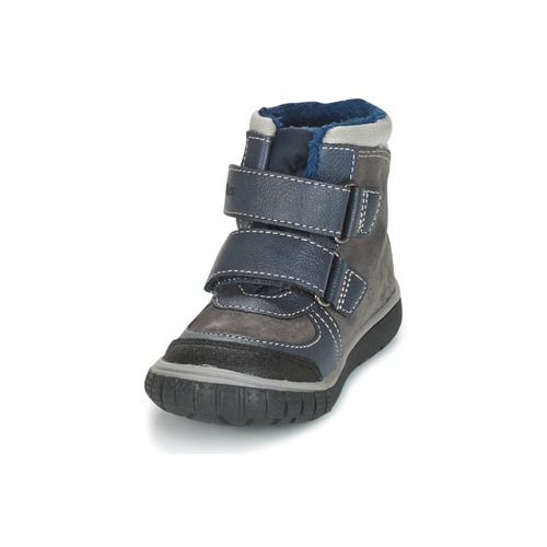 Kickers - SITROUILLE - Gris foncé / Bleu