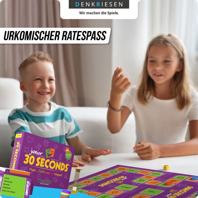 30 SECONDS®Junior - Nur die Zeit kann euch stoppen!
