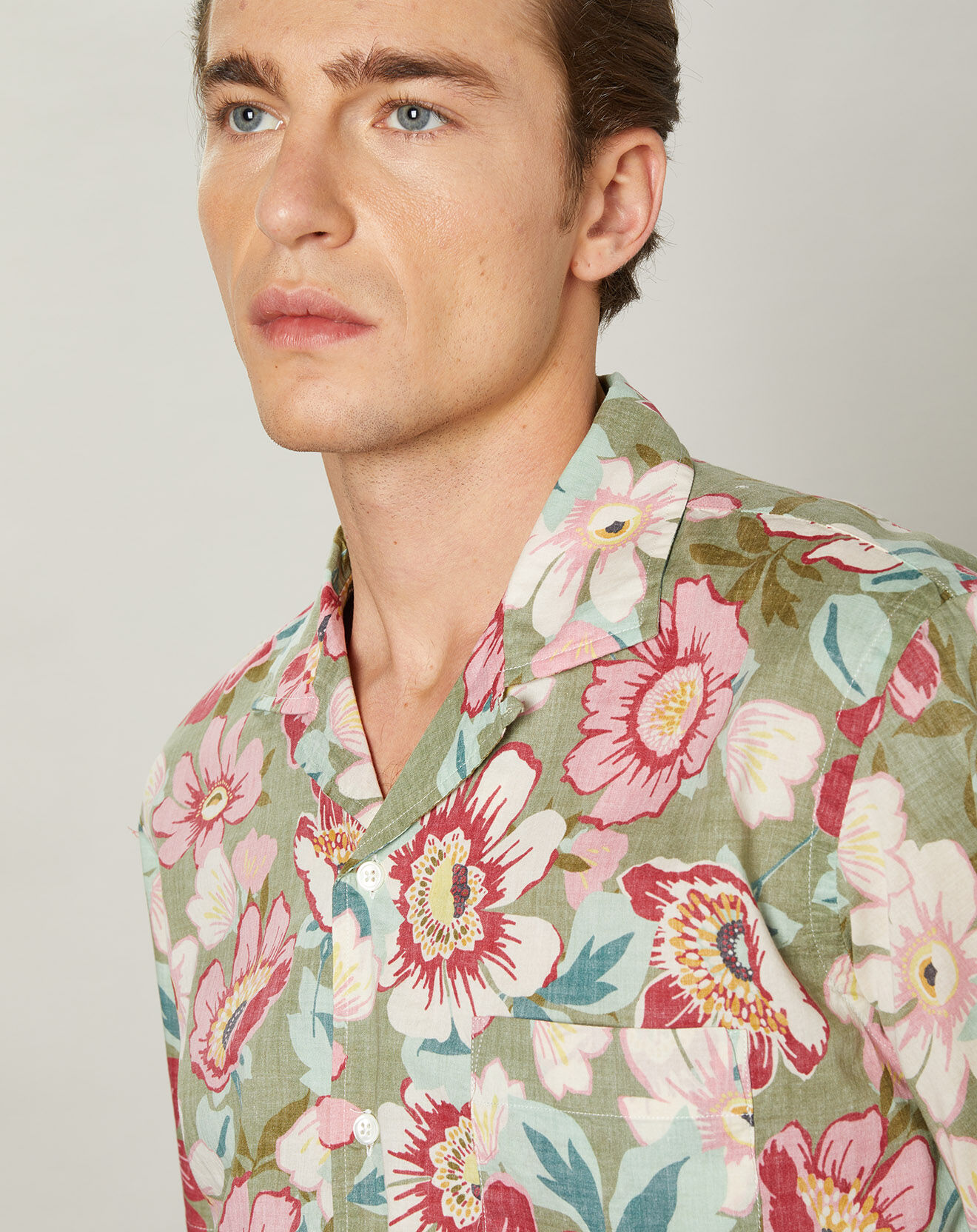 Hartford Chemise regular Palm army