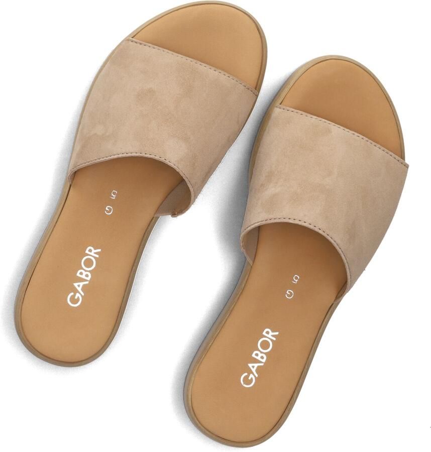 Gabor 730 Slippers Dames Beige