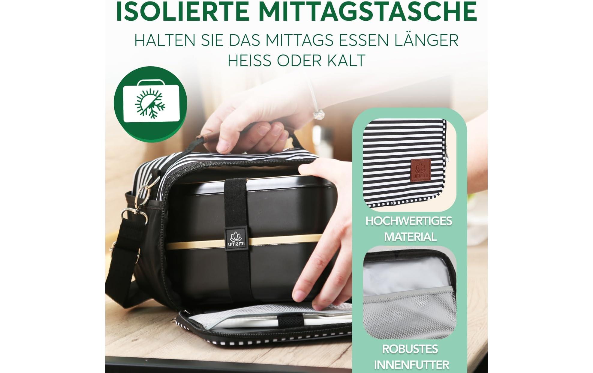 Lunchbox Thermocase MarineDie isolierte Lunchbox mit ergonomischem Griff