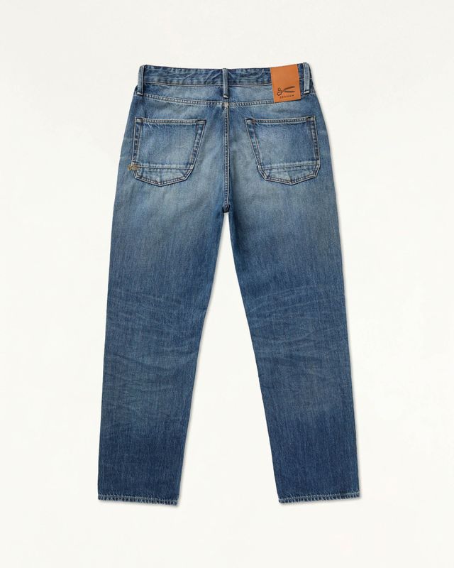 Denham - Dagger - Jeans - Blauw - Katoen