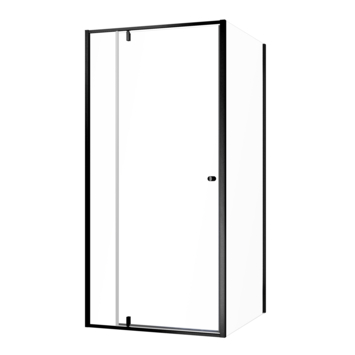 Sealskin draaideur met zijwand voor douchecabine Contour zilver hoogglans 100 x 100 x 200 cm
