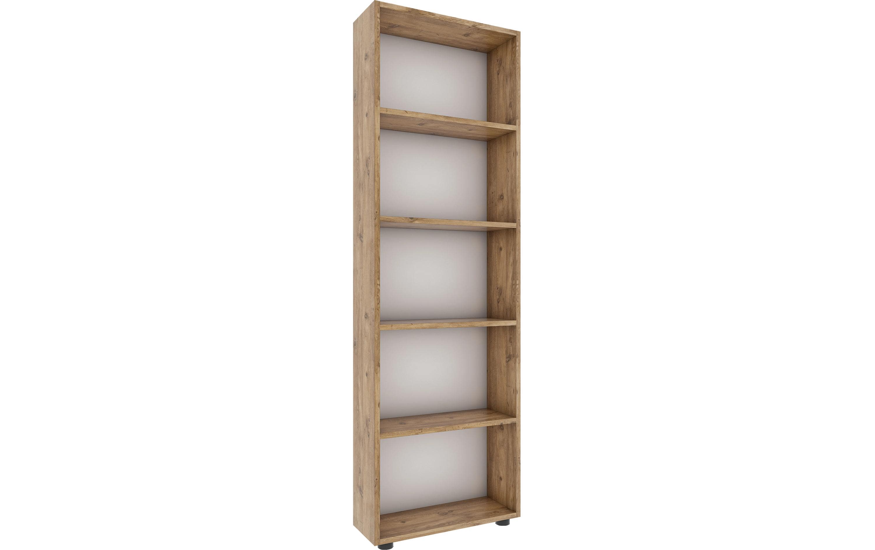 Regal Bulas 5-fach 169 x 56 cm, Honig-EicheStandregal