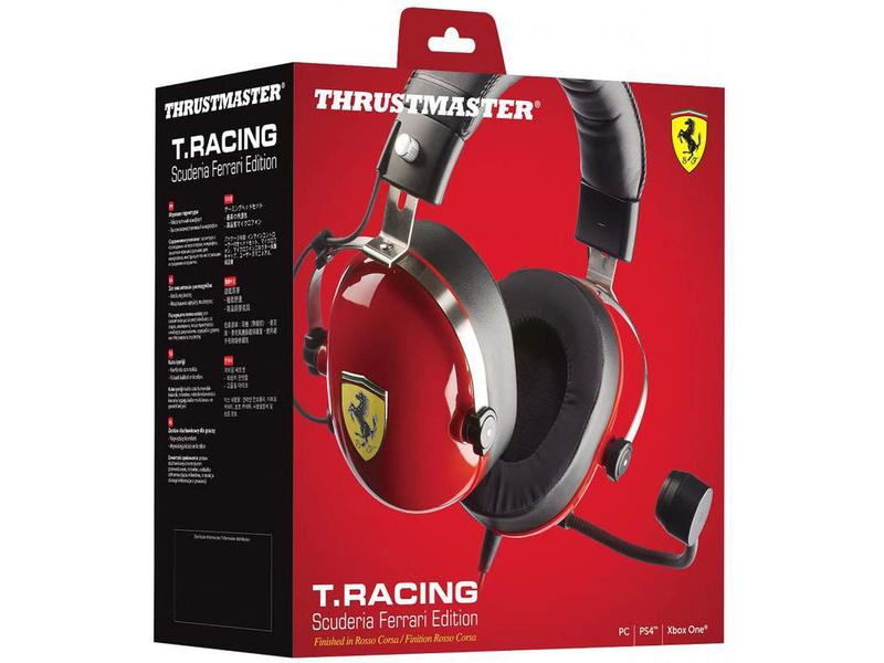 Thrustmaster Headset Scuderia Ferrari Edition Rot Scuderia Ferrari Headset für Xbox One / PC.