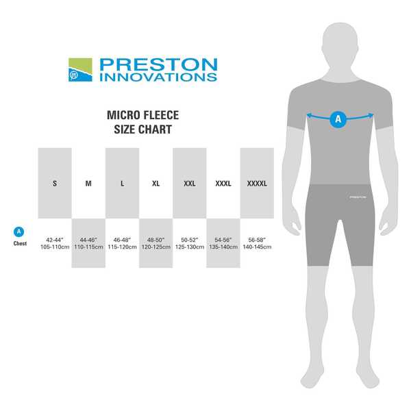 Pull de Pêche Preston en Micropolaire