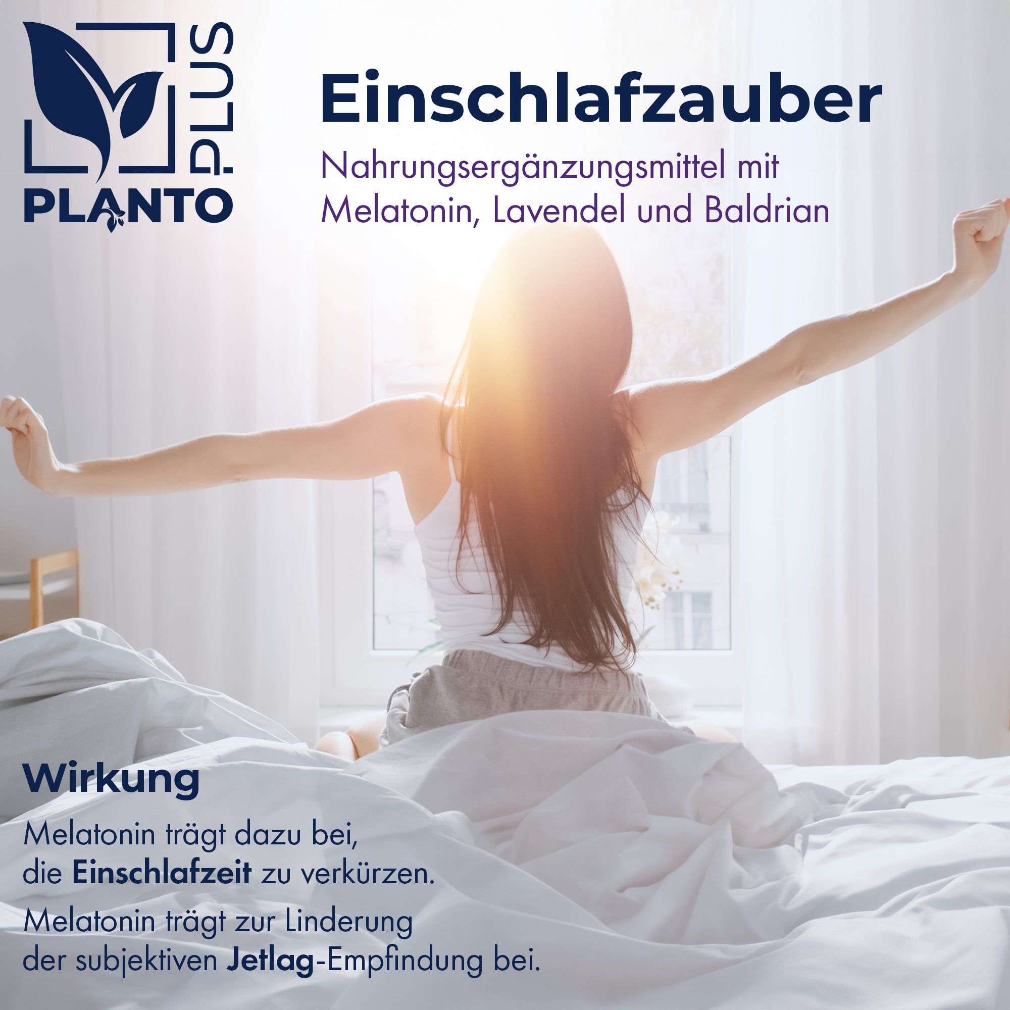 PLANTOPLUS Einschlafzauber Spray mit Melatonin