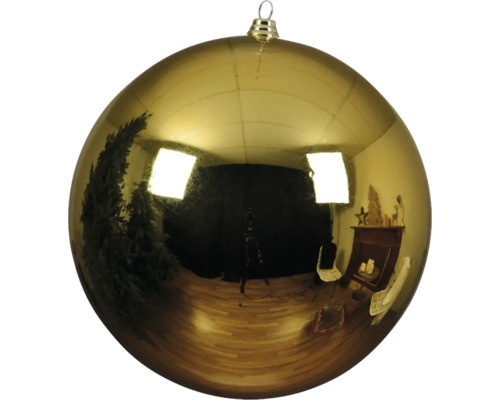 Lafiora kerstbal Ø 20 cm goud glanzend