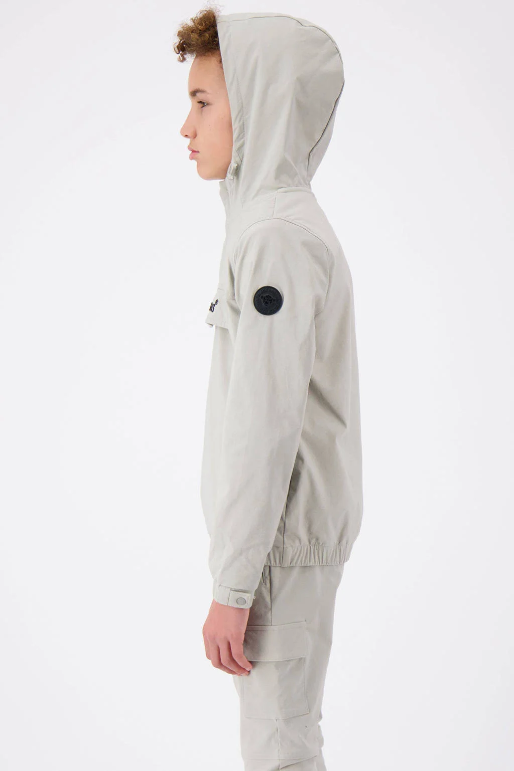 BLACK BANANAS anorak zomer grijs