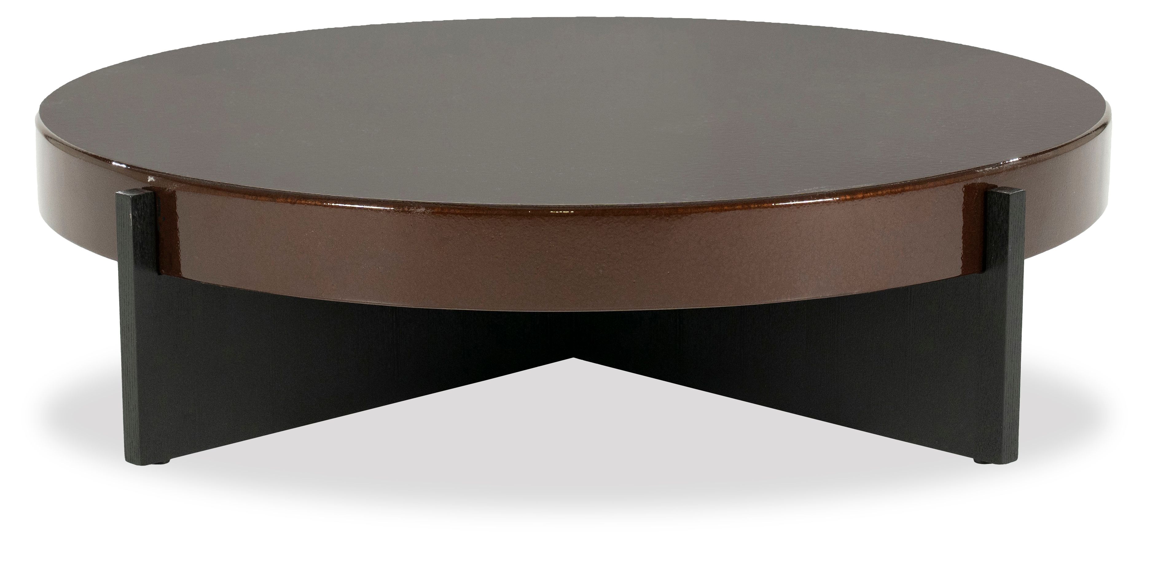 Salontafel 96325 bruin Juliet ⌀110  x H28 cm