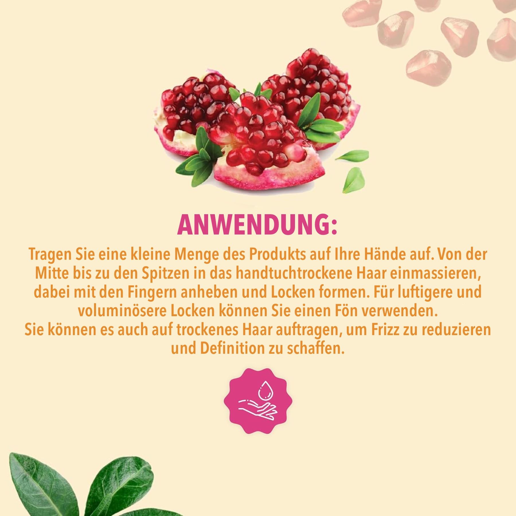 Mielle Organics Haarmaske Pomegranate Honey Twisting Souffle für Haarpflege