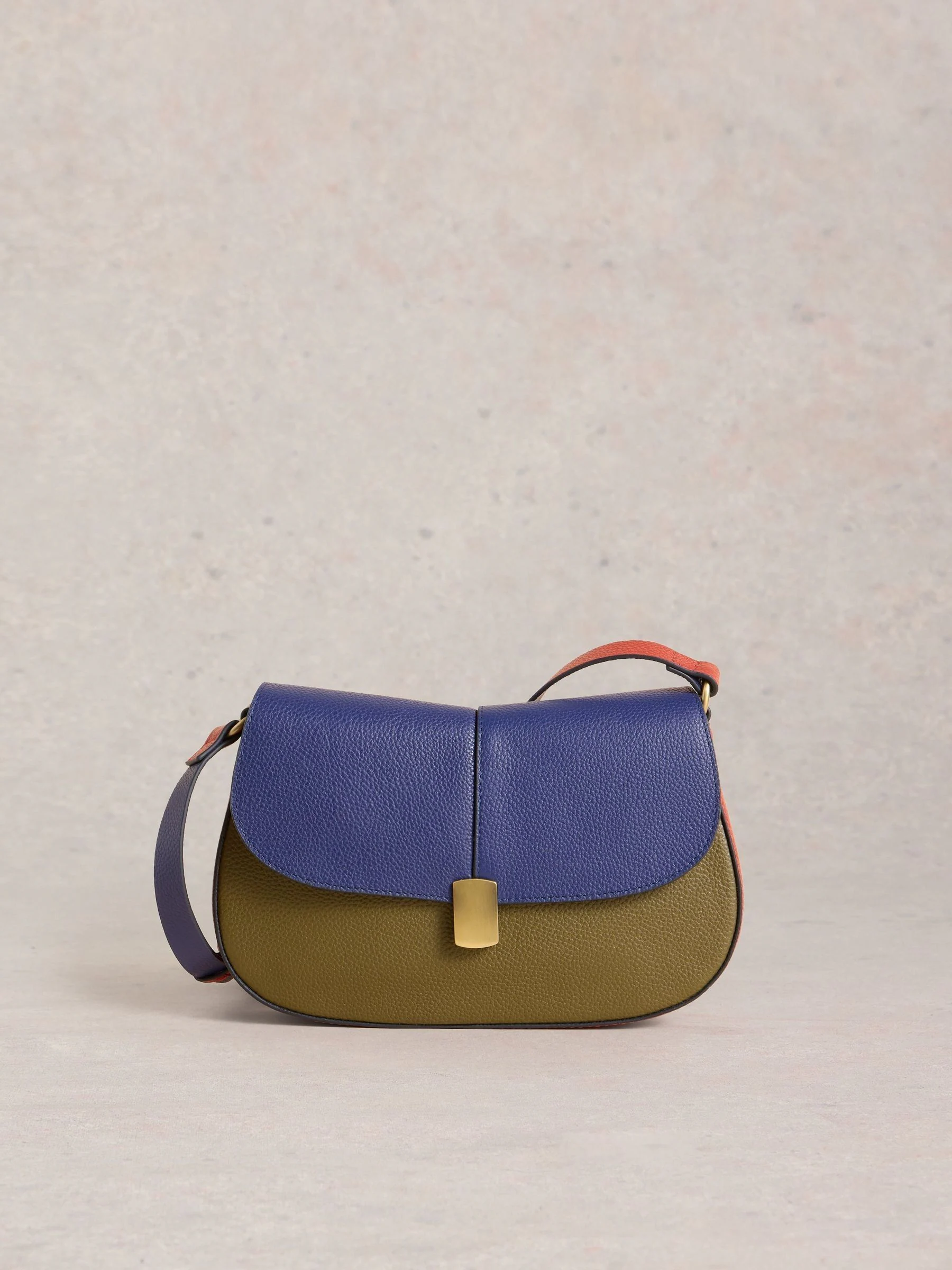 Blauw - White Stuff Silvy Lock Cross-Body Bag