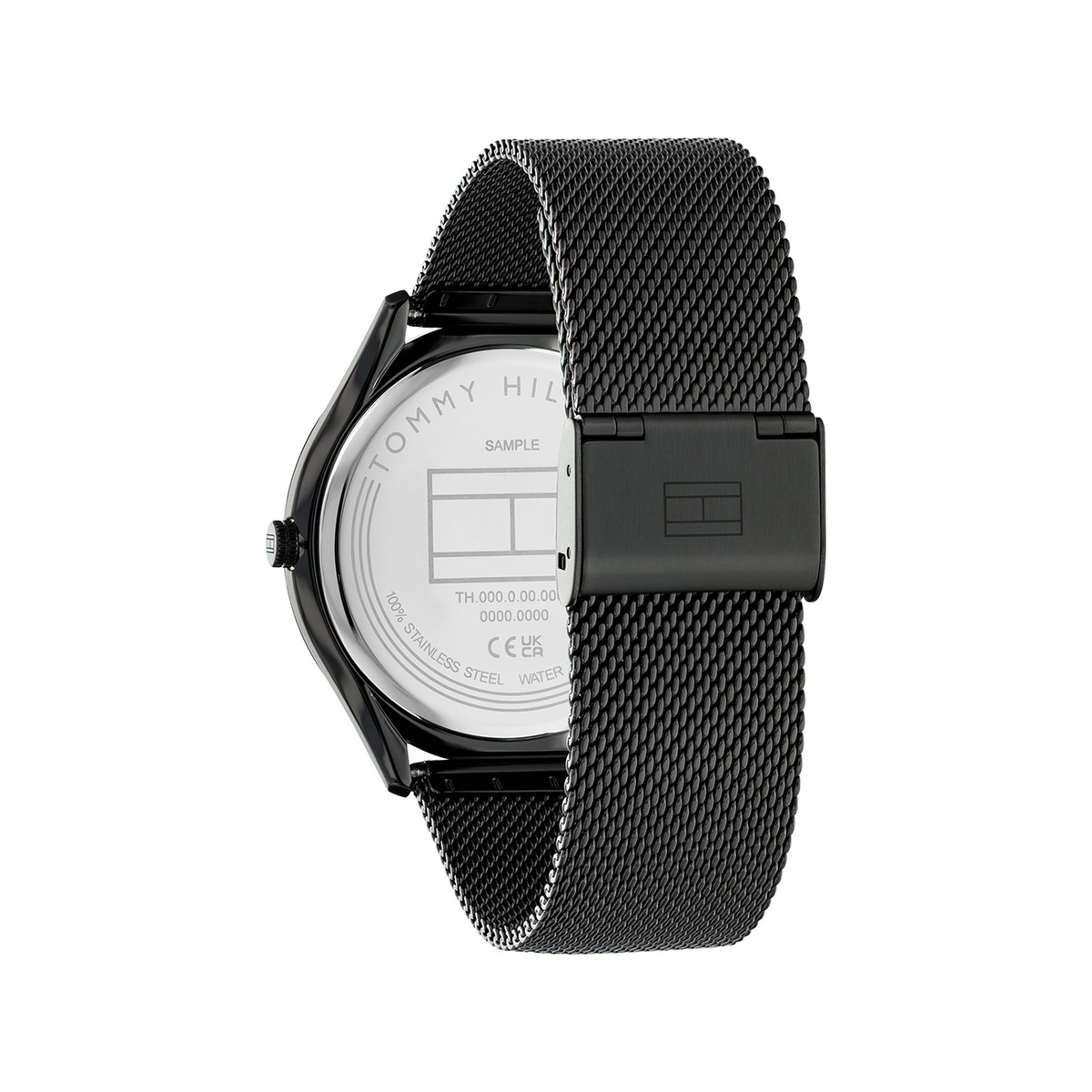 Montre TOMMY HILFIGER Becker homme bracelet acier noir