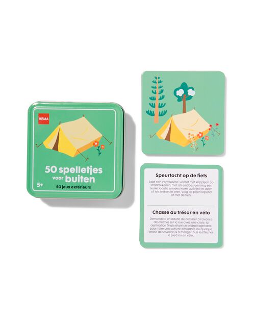 jeu de voyage pour l’extérieur avec 50 cartes