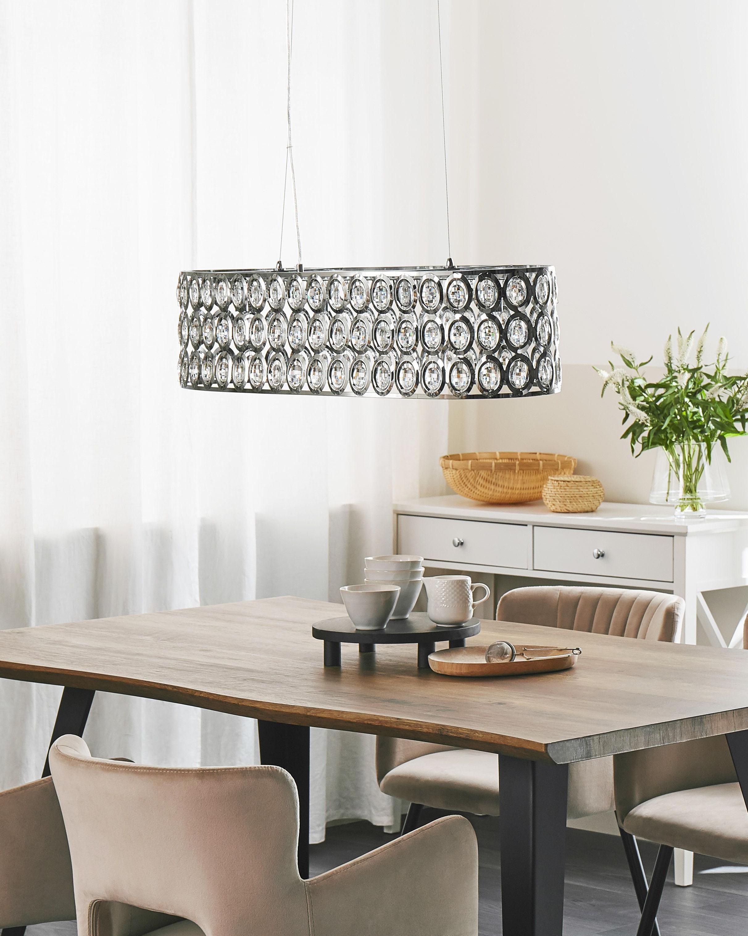 Hanglamp TENNA Metaal Zilver