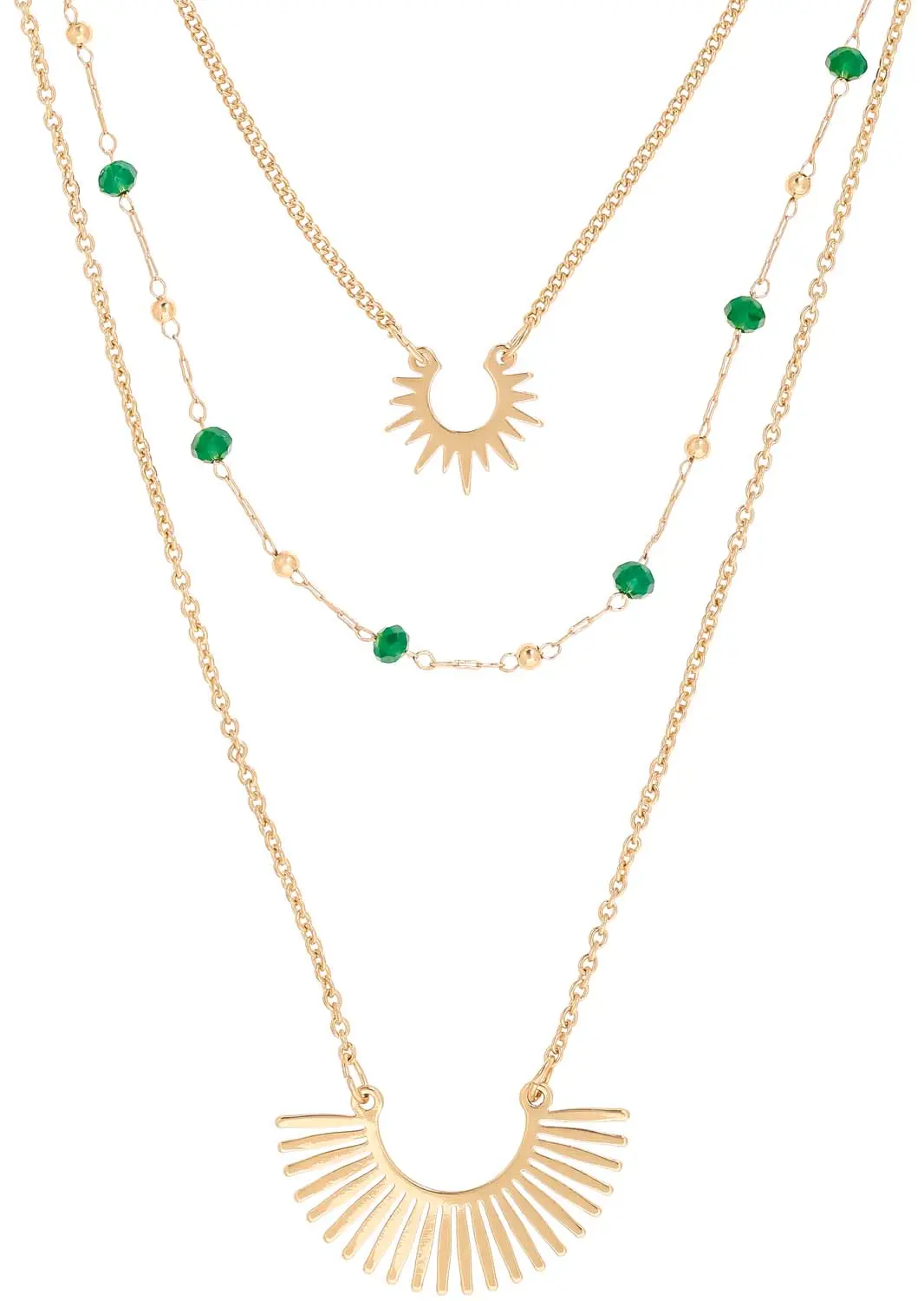 Ketten-Set - Sunny Gold