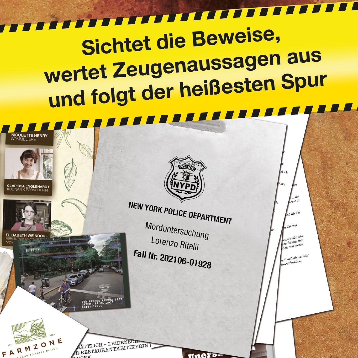 Murder Mystery Case File - Mord à la carte