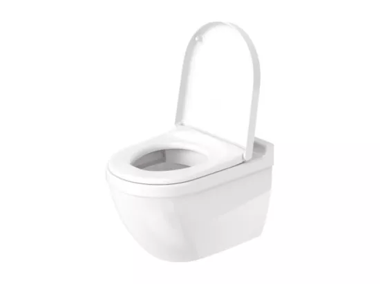 WC suspendu sans bride DURAVIT Strack 3 avec abattant frein de chute