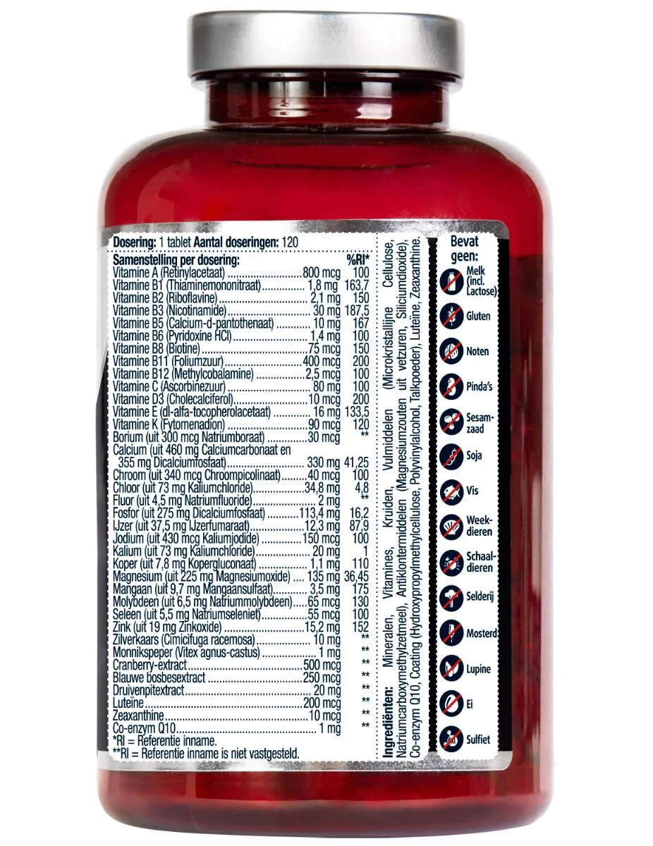 Multivitamine Vrouw