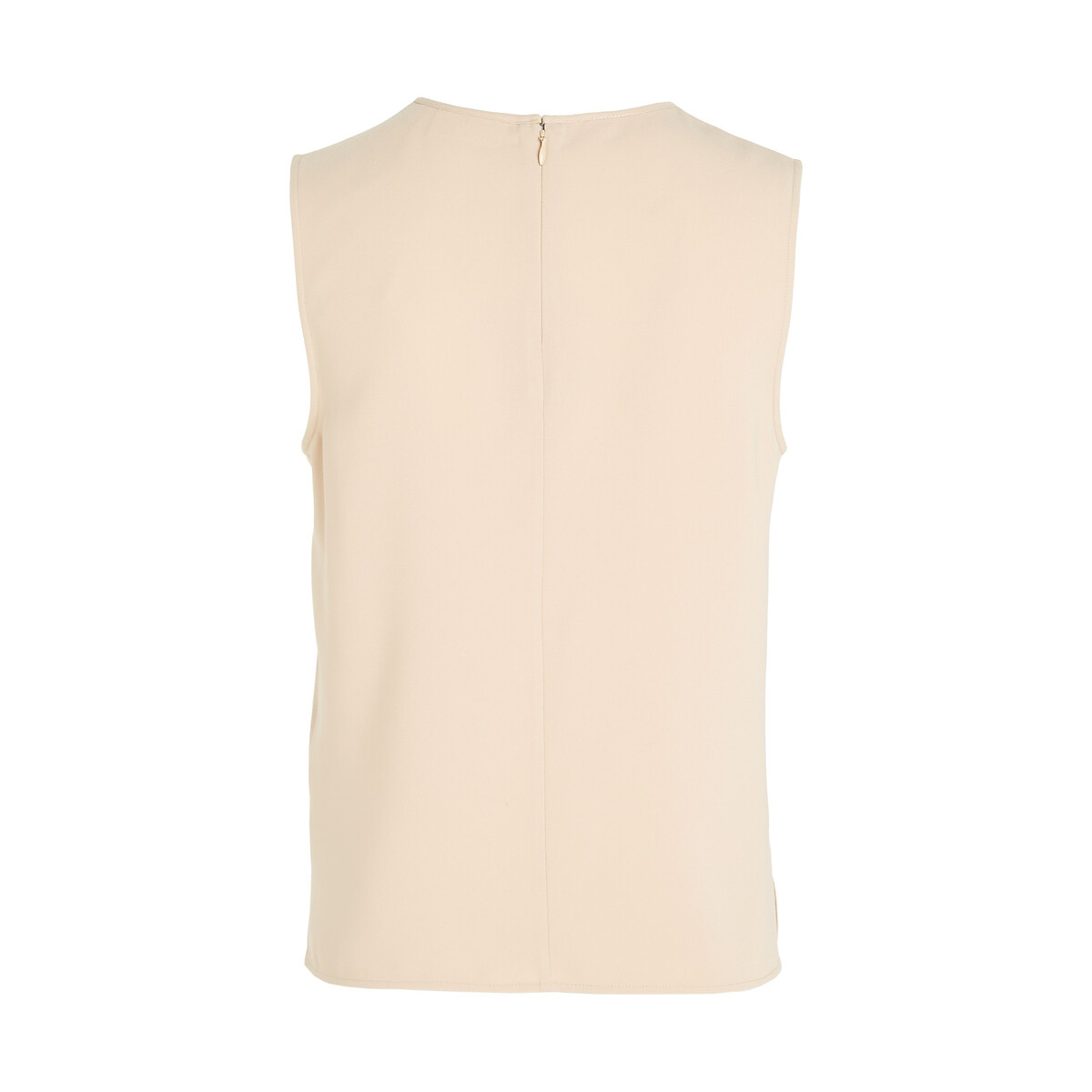 CALVIN KLEIN<br>Blusa sem mangas com gola redonda