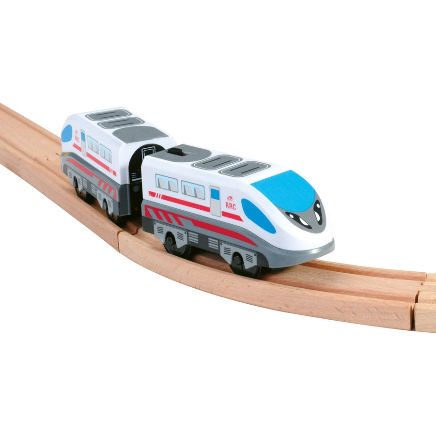 Bino Batteriebetriebene Lokomotive mit Waggon