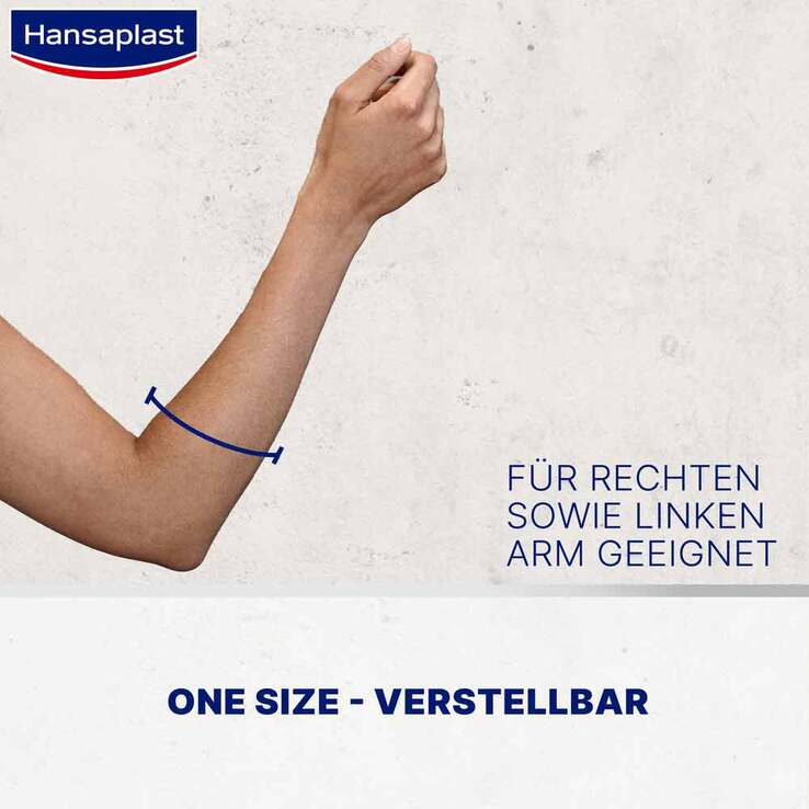 Hansaplast Tennisellenbogen-Bandage verstellbar, 1 St