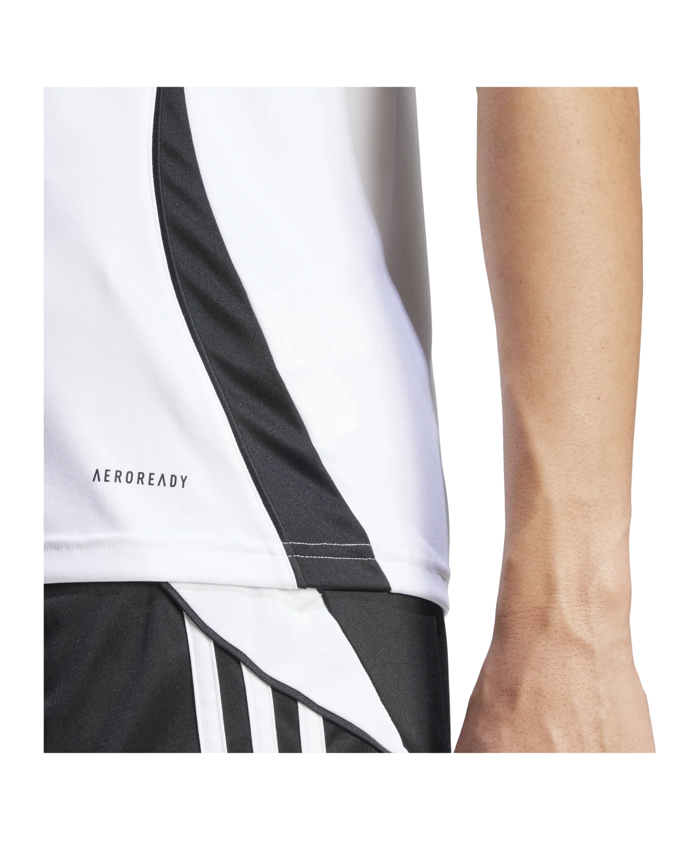 adidas Tiro 24 Trikot Damen Weiss Schwarz