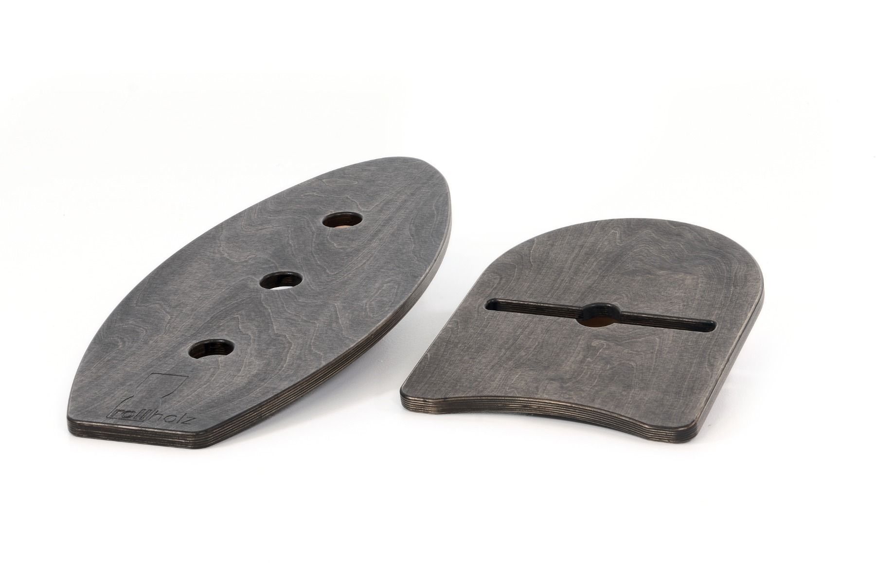 rollholz Balance Board schwarz