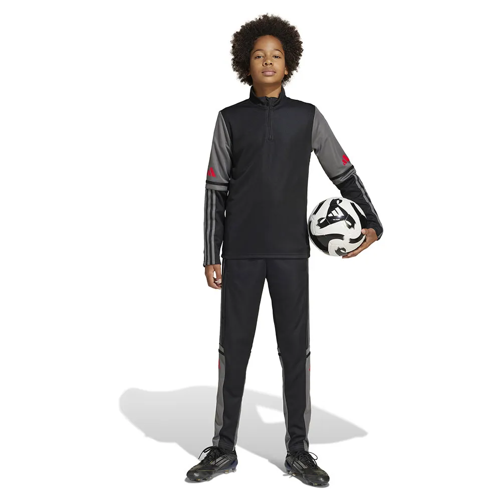 Moletom adidas Squadra 25 Training com meio zíper