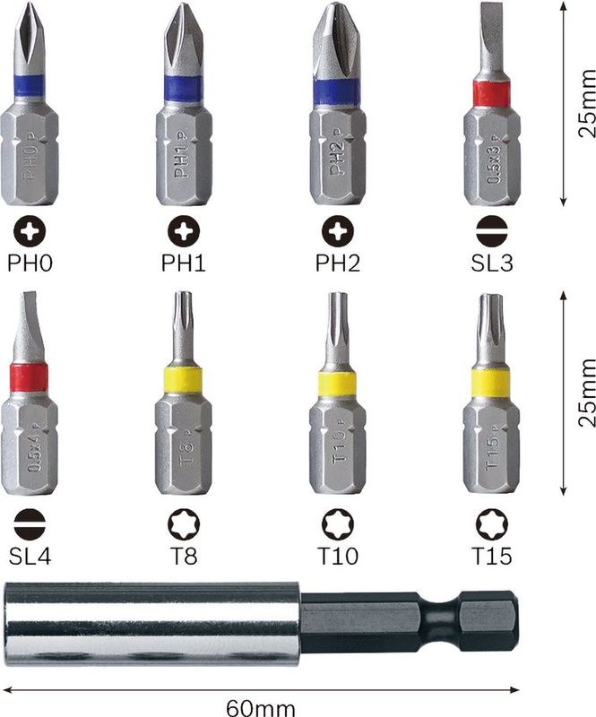 Bosch - GO Professional - Elektrische Schroevendraaier - Blauw - Kunststof