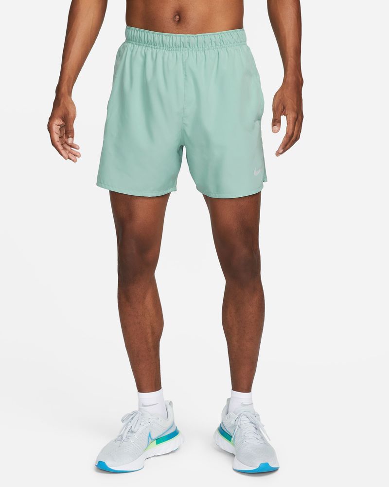 Short de running Nike Challenger Vert pour homme