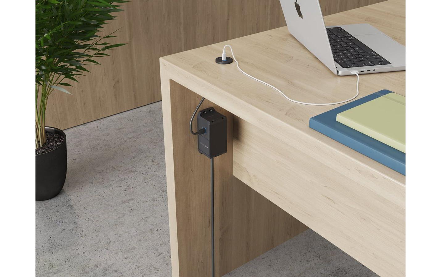 Anschlussmodul BIT 1x USB-C DataBIT-Anschlussfeld für multifunktionale Anschlüsse mit einem Einbaudurchmesser von nur 32 mm