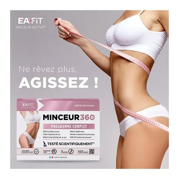 Eafit Slimming 360 Emagrecimento 120 comprimidos
