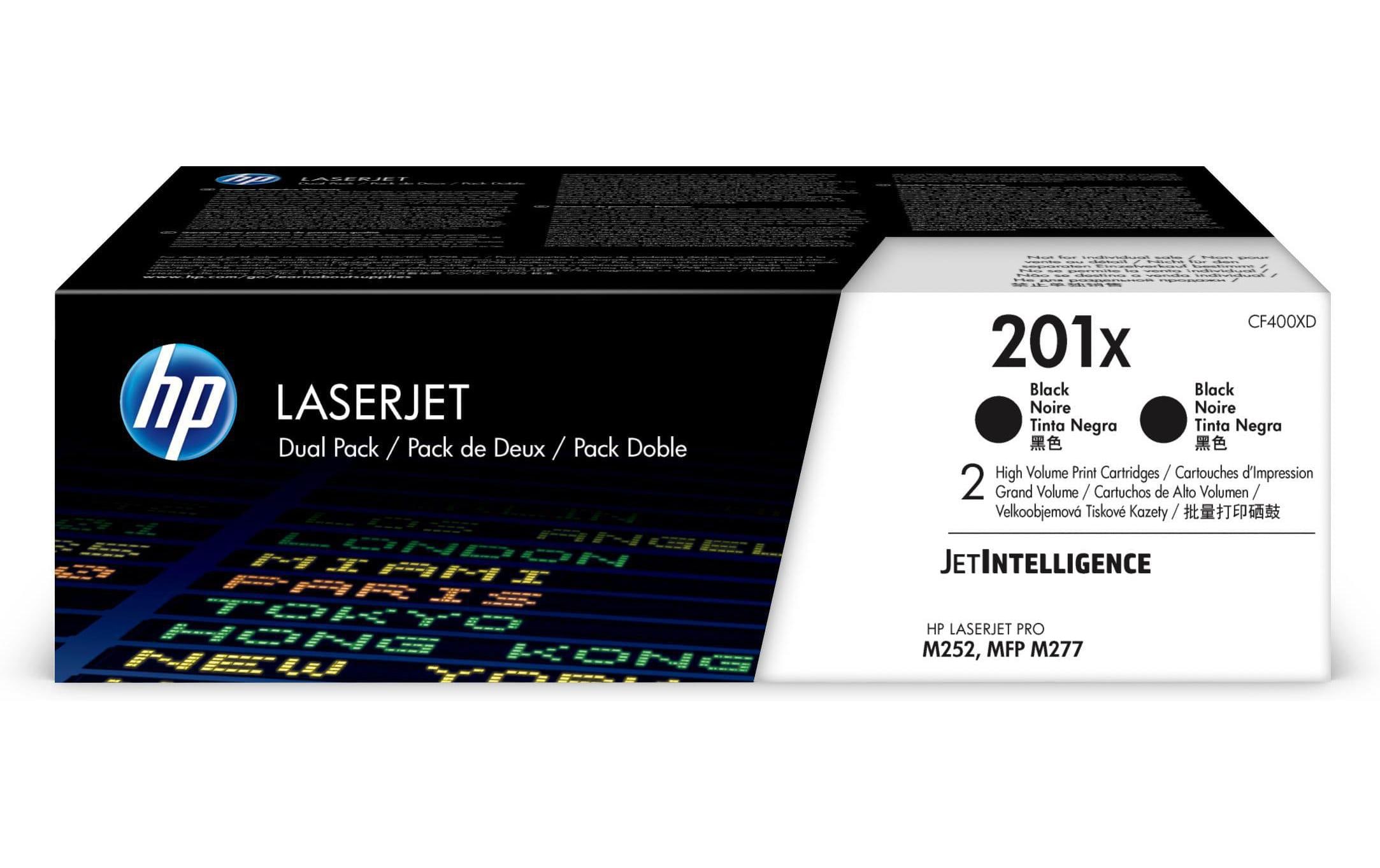 Toner Nr. 201X (CF400XD) Black<br>Tonerkartusche