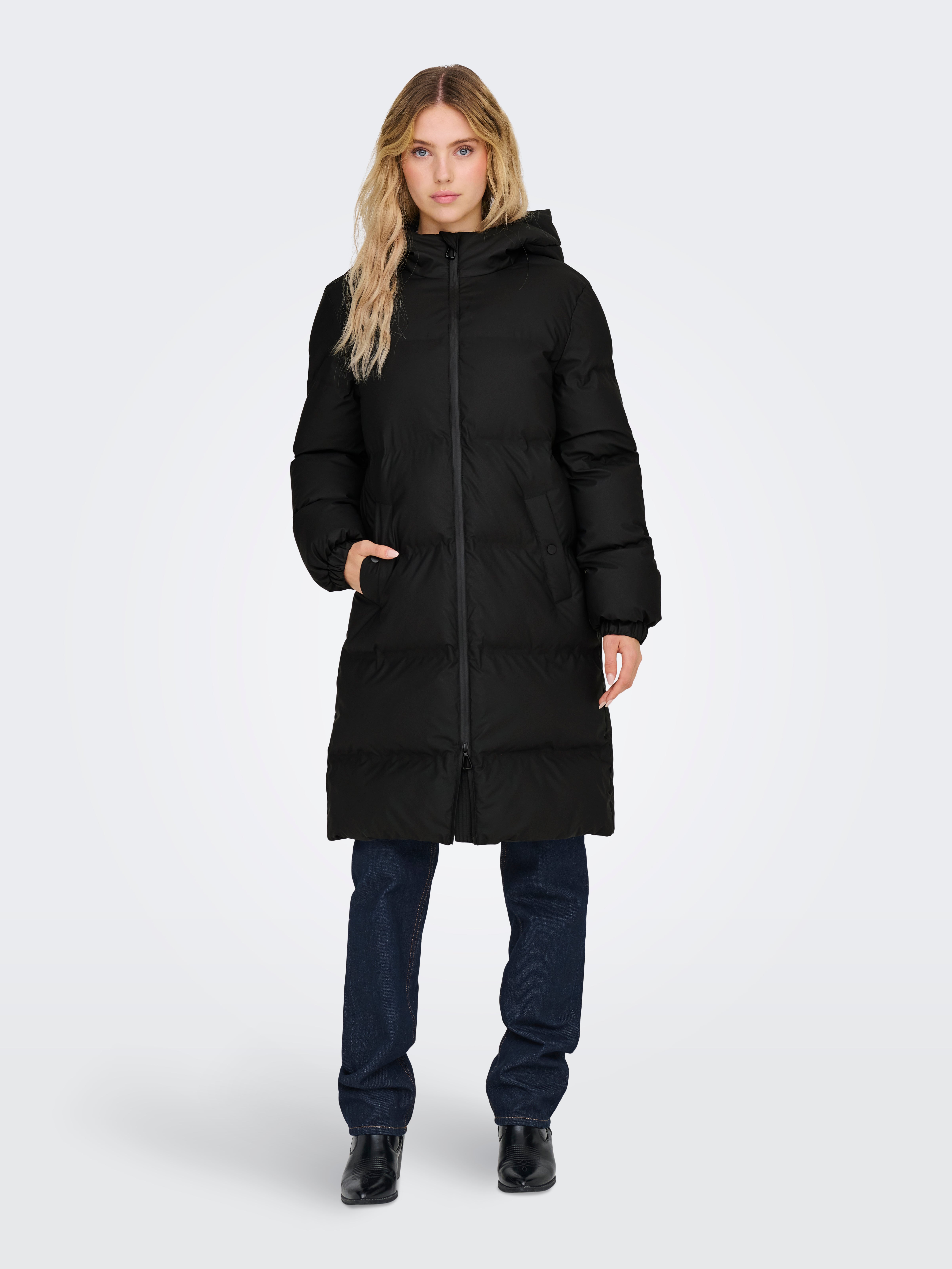 ONLLISSIE Steppmantel Black