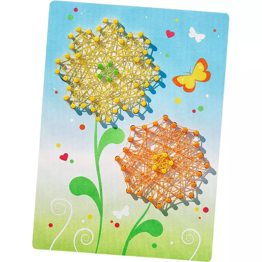 Ravensburger BeCreative String Art Butterflies bunt